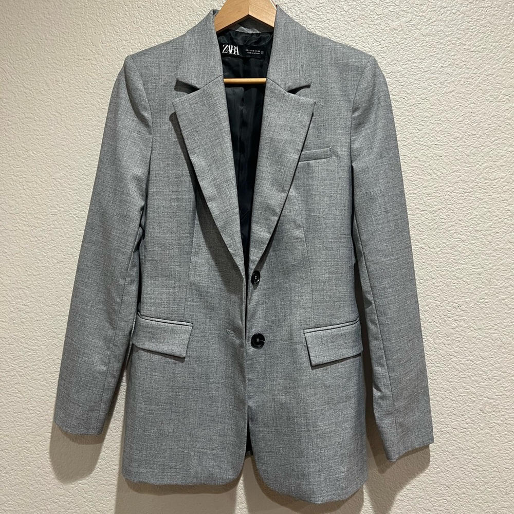 Zara Women’s Gray Blazer, S